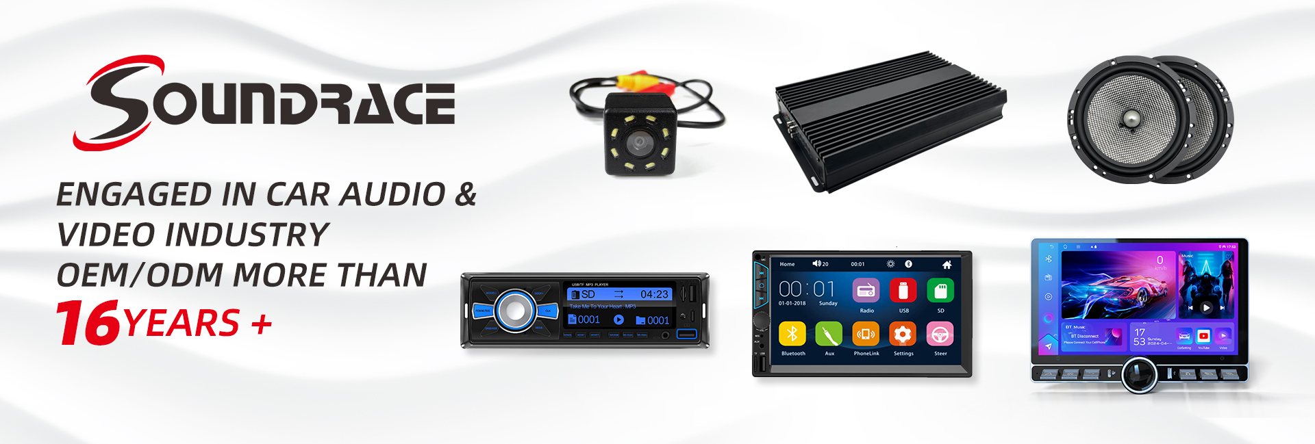 Car MP3 Player with USB/SD/Radio
